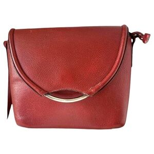 Delvaux Vintage Éclair Crossbody in Rosso w/ Proof of Authentication— STUNNING!